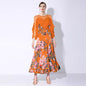 Dance National Dress Printed Long Sleeve Dresses