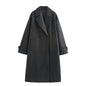 Women's High-grade Fashionable Street Woolen Long Coats