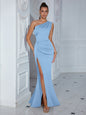 Women's Dress For Summer High-grade Split Shoulder Dresses