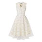 Women's Summer Dress Waist Slimming Temperament Small Mesh Dresses