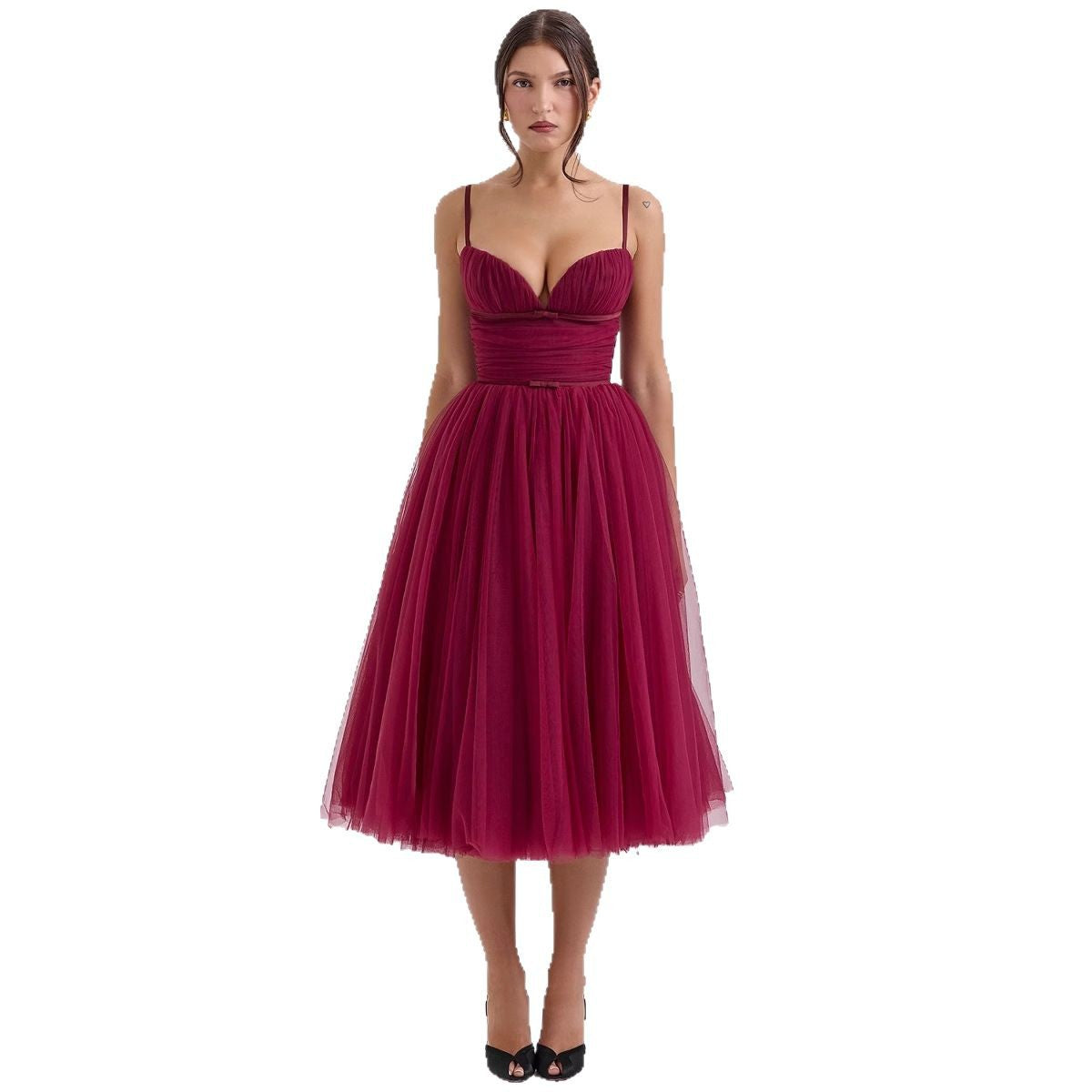 Sexy Sling Backless Casual Dress Christmas Dresses