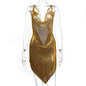 Backless Metal Strap Dress Nightclub Sexy Dresses