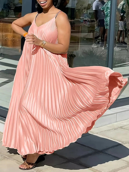 Large Casual Suspender Dress Summer Loose Dresses