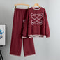 Women's Two-piece Autumn Fashion Casual Loose Simple Suits