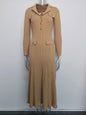 Early Spring Long Sleeve Collar Metal Suits