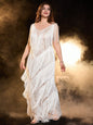 Women's Large Dress Marked Long Round Neck Sleeveless Dresses