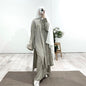Women's Arabic Mid-length Long Sleeve Robe Suits