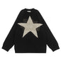 Women's Five-pointed Star Loose Temperament Casual Knitted Sweaters