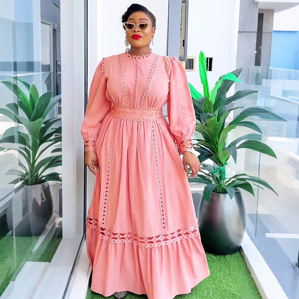 Women's Casual African Dress Elegant Long Dresses