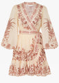 Classic Fashionable Printed Long Sleeve Dress Dresses
