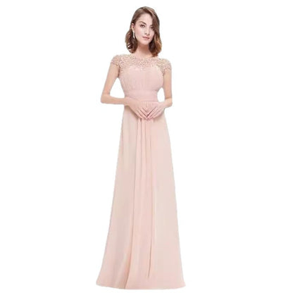 Women's Casual Comfortable Lace Dress Bridesmaid Wedding Dresses