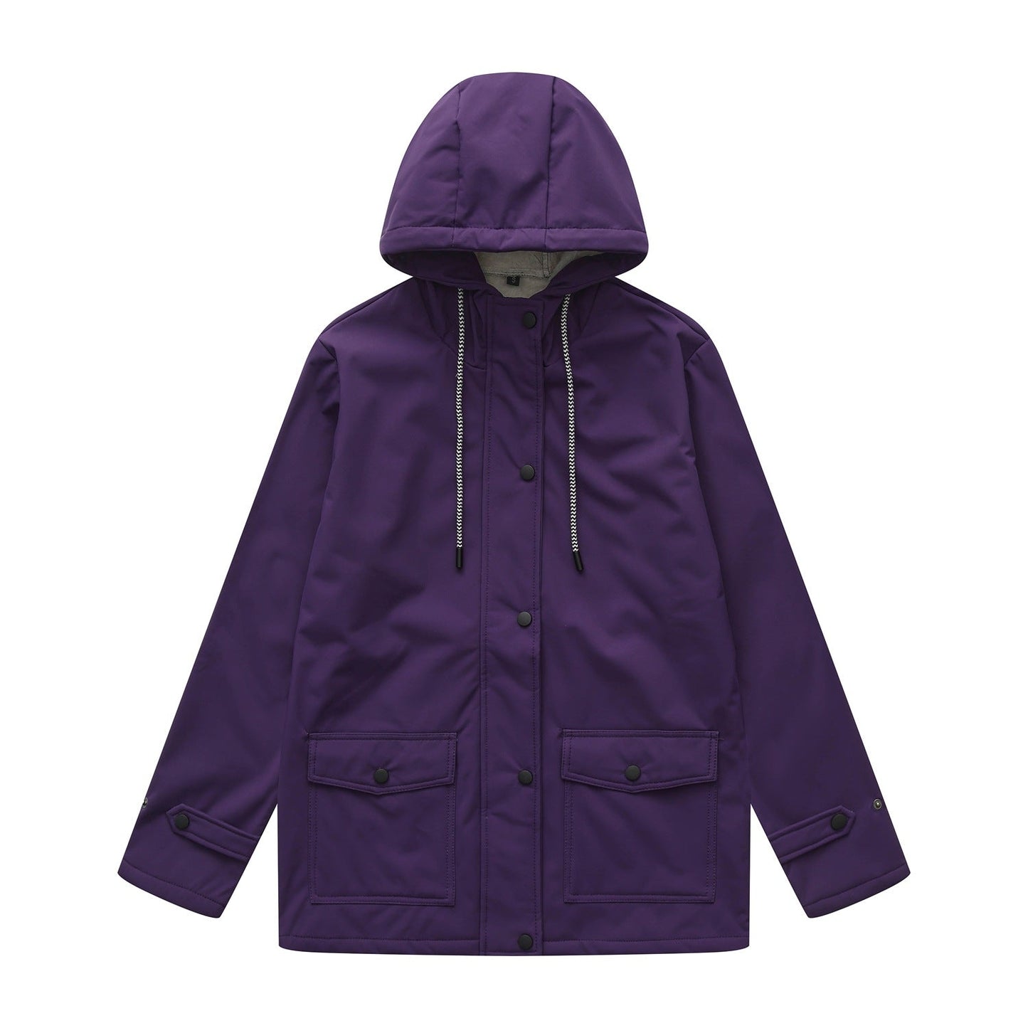 Women's Anorak Composite Fleece-lined Waterproof Long Sleeve Coats