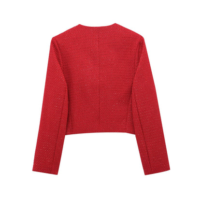 Women's Spring French Style Design Fashionable Casual Coats