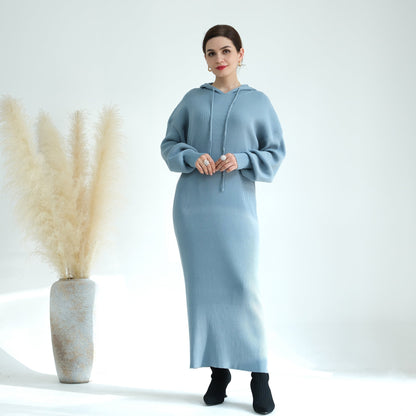 Classic Comfortable Thickened Knitting Loose Dress Dresses