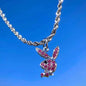 Steel Rabbit Hip Hop Fashion Personality Necklaces
