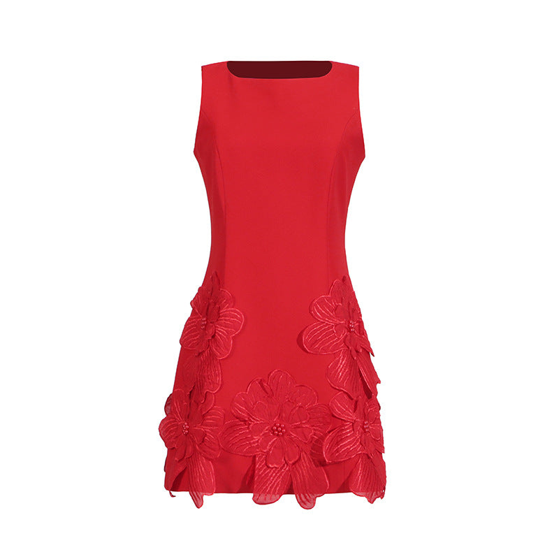 Style Date Summer Round Neck Sleeveless Dresses