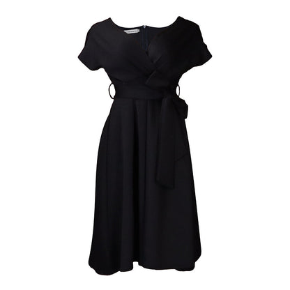 Women's Fashion Solid Color Large Swing Dress Dresses