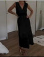 Lace Temperament Commute Solid Color Midi Dresses