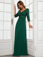Women's Chiffon Double Dress A- Line Large Dresses
