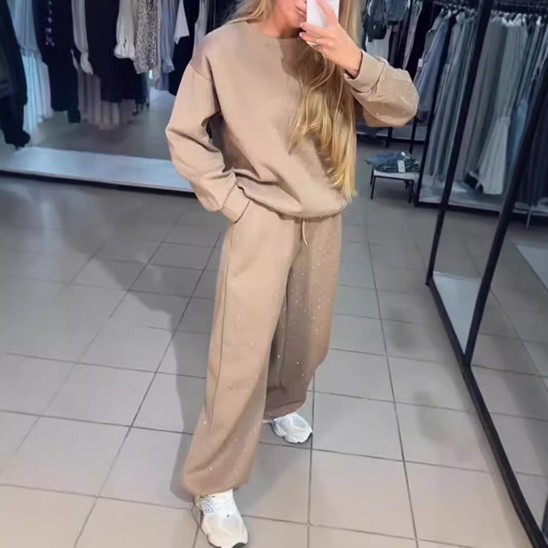 Women's Round Neck Long Sleeve Full Body Suits