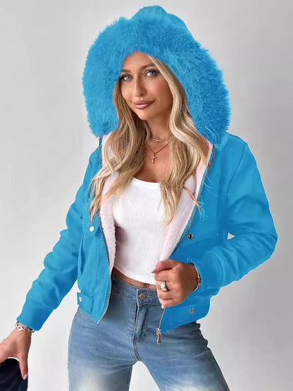 Classy Innovative Casual Thickened Plush Lining Jackets