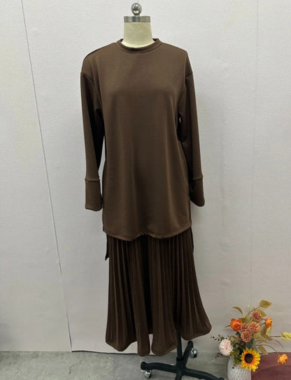 Women's Summer Round Neck Loose Casual Retro Tops
