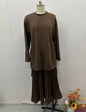 Women's Summer Round Neck Loose Casual Retro Tops