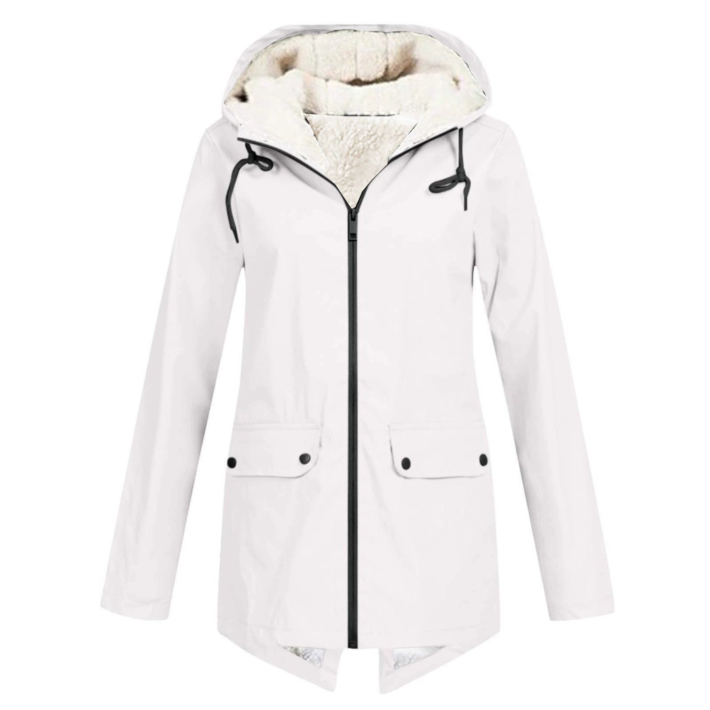 Casual Fleece Outdoor Mountaineering Hooded Waterproof Coats