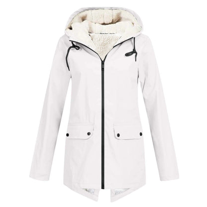 Casual Fleece Outdoor Mountaineering Hooded Waterproof Coats