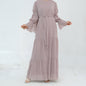 Turkey Encounter Elegant Chiffon Wrinkle Two-piece Dresses