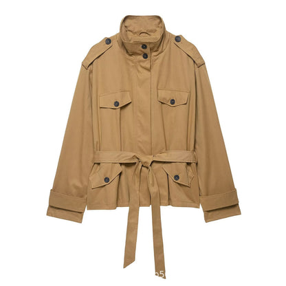 Women's Comfortable Stylish Autumn Loose Trench Coats