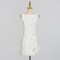 Women's Classic Style Three-dimensional Flower Sleeveless Simple Dresses