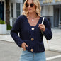 Women's Solid Color Thick Needle Loose Soft Glutinous Sweaters