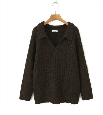 Women's Classy Pretty Simple Pullover Knitted Sweaters