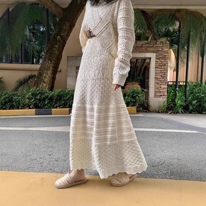 French Classic Style Fashion Elegant Knitting Suits
