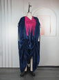 Women's Embroidered Robe African Wear Dress Two-piece Plus Size