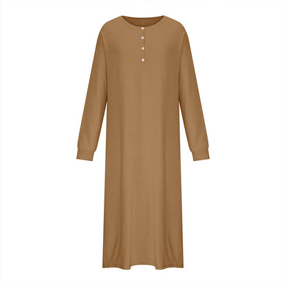 Overknee Long Slimming Versatile Woolen High Waist Skirts