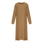 Overknee Long Slimming Versatile Woolen High Waist Skirts