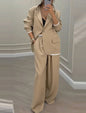 Women's Trendy Temperament Long Sleeve Casual Suits