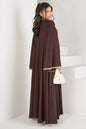 Slouchy Fashion Turkey Beautiful Loose Trim Dresses