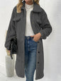 Women's Creative Charming Fur Lapel Plush Coats