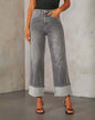 Women's Spring Elastic Straight Quality Retro High Jeans