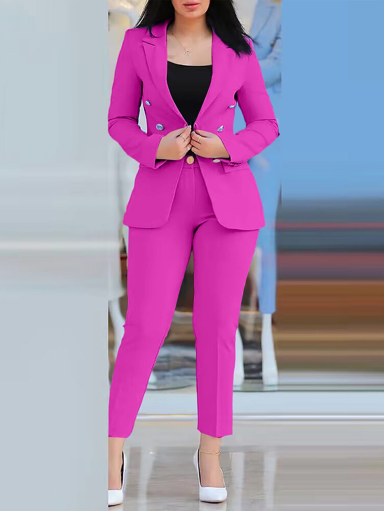Women's Durable Casual Fashion Business Attire Suits