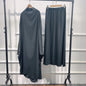 Attractive Large Swing Solid Color Two-piece Suits