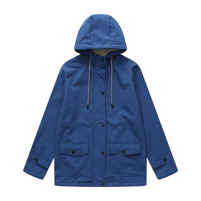 Women's Anorak Composite Fleece-lined Waterproof Long Sleeve Coats