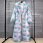 Women's Imitated Tibet Sheep Fur Jacquard Color Coats