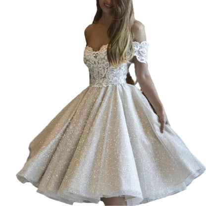 Elegant Dress Backless Simple Fashion Tie Wedding Dresses