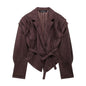 Women's Trendy Comfortable Suede Street Style Jackets