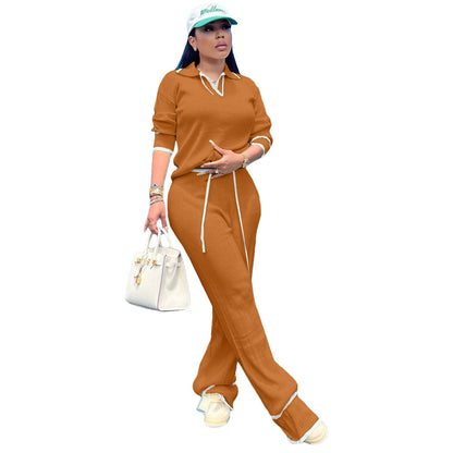 Women's Trendy Graceful Slouchy Casual Knitted Suits