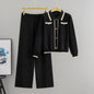 Women's Long Sleeve Lapel High Waist Wide Suits